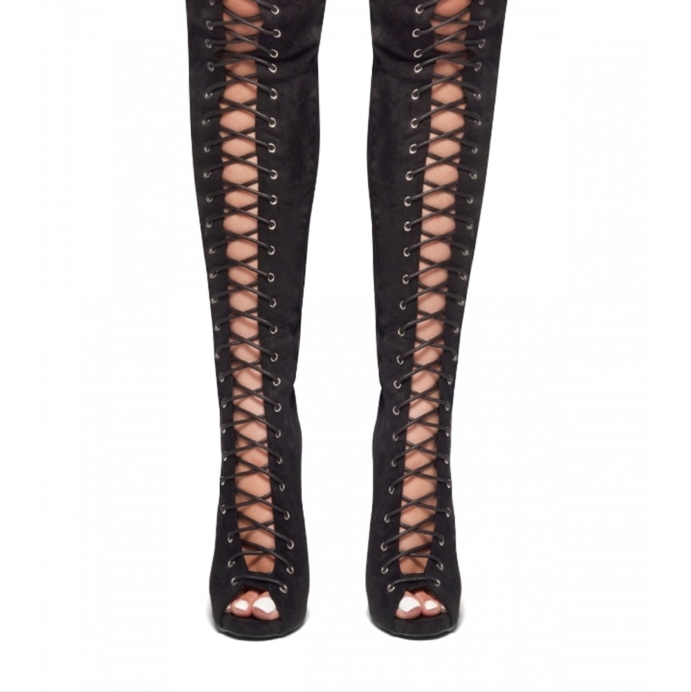 Thigh high boots